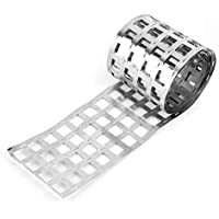 Acero niquelado de Gaza- 1M 0.15MM grueso acero niquelado tira for 18650 batería de litio soldadura por puntos (modelo…